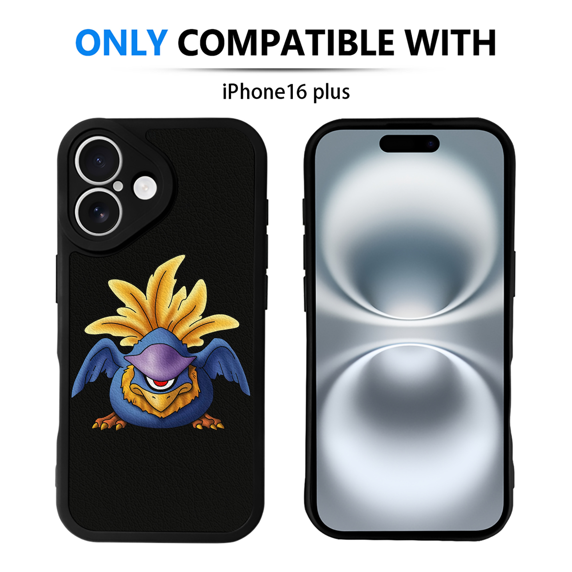 （画像用） ドラゴンクエスト Doragon Kuesuto Dragon Quest 【iPhone 16シリーズ対応】シリコンスマホケース（レザー調） 材質：シリコン